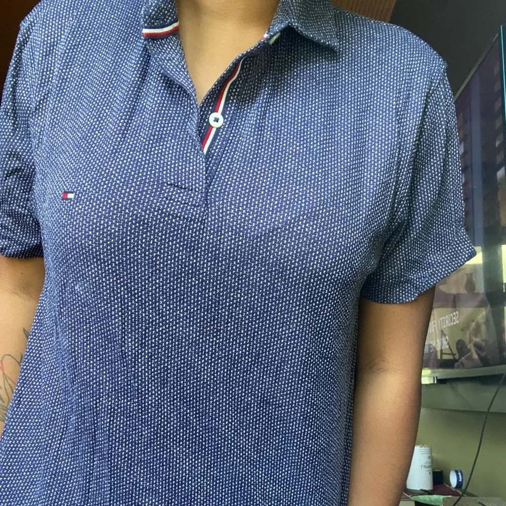 Tommy Hilfiger Blue polo shirt - Picture 1 of 2